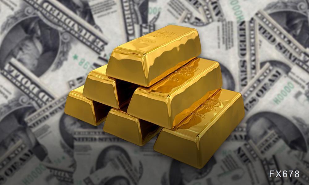 金价在风险偏好情绪下回吐，“倒V型反转”