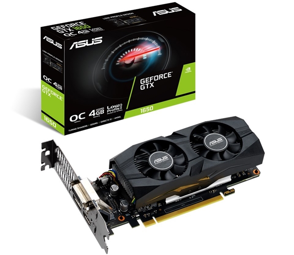 华硕发布刀版卡GTX 1650：少见自带背板(2)